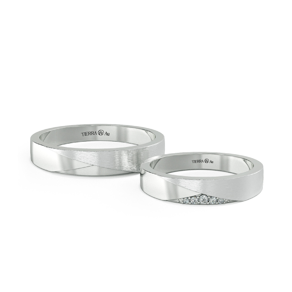 Modern Wedding Band Set NCC2020 1